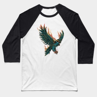 Fire Bird T-Shirt Baseball T-Shirt